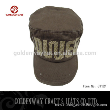 wholesale cotton military general hat